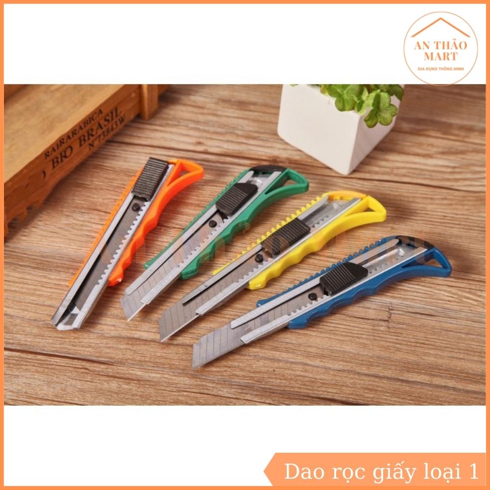 Dao Rọc Giấy Chuyên Dụng Cỡ Lớn Loại 1, Đã Bao Gồm Lưỡi Dao Cứng Bền Bỉ