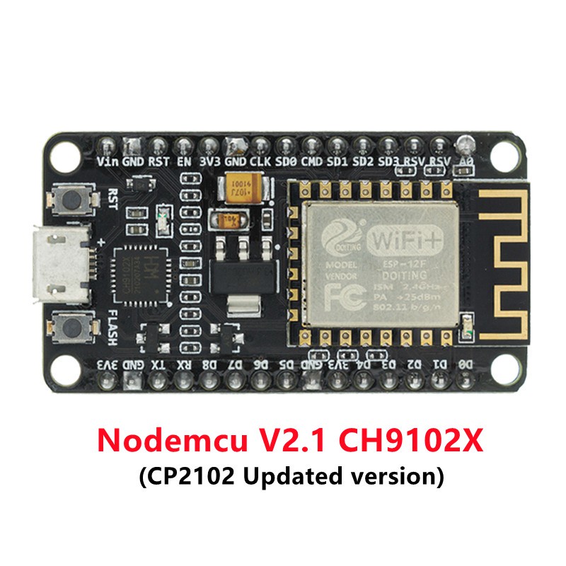 Mô Đun Wifi Không Dây Ch340 / Cp2102 / Ch9102X Nodemcu V3 V2 Lua Esp8266 Esp-12E Kèm Anten