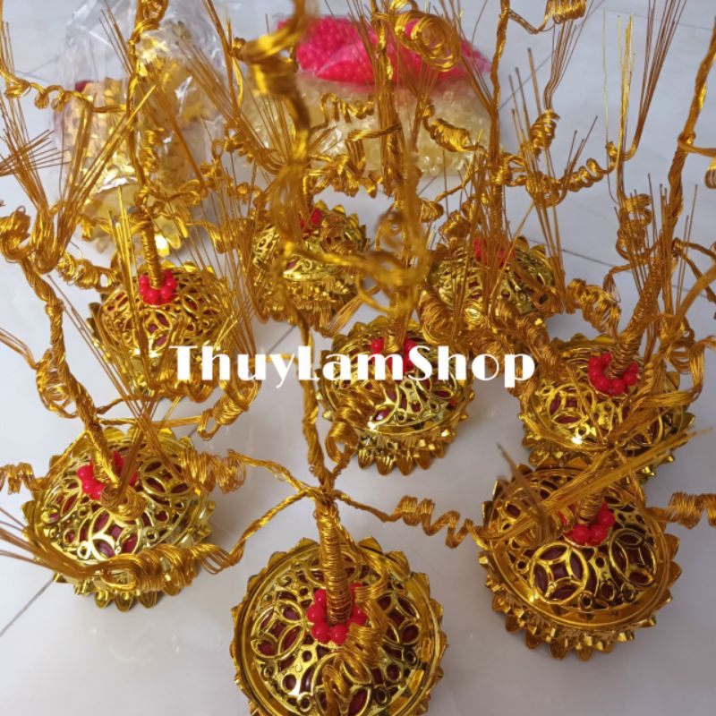 5 cây gốc tháp sen làm cây cành vàng lá ngọc