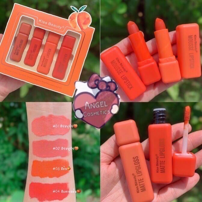 Set son Kiss Beauty 4 cây