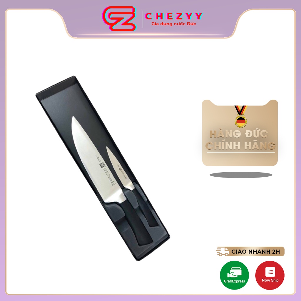 Set 2 dao Zwilling One, bộ dao cao cấp 22cm và 14cm [Hàng Đức chính hãng]