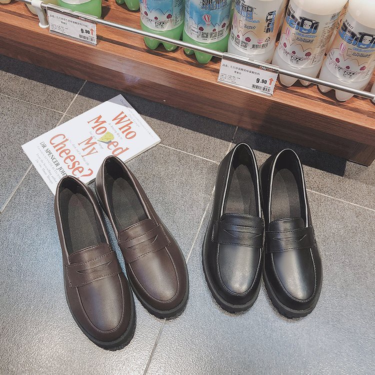 Giày búp bê IELGY mũi tròn phong cách Hàn Quốc thời trang cho nữ