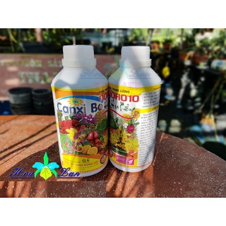Phân bón chống rụng trái cho cây canxi bo chai 500 ml