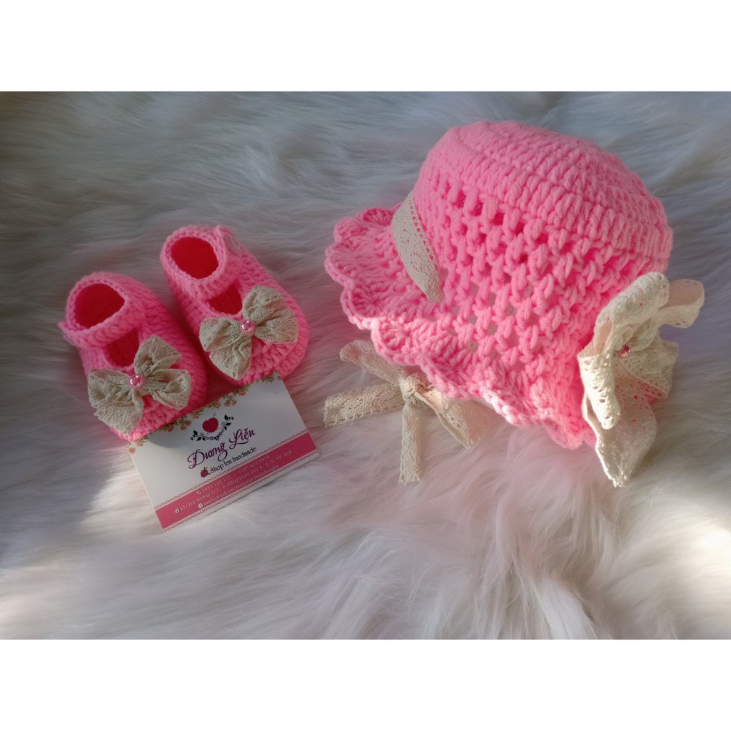 SET NÓN GIÀY LEN BÉ GÁI