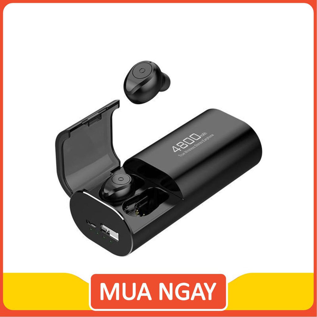 Tai nghe Bluetooth Không Dây Nhét Tai Kiêm Sạc Dự Phòng Amoi S11 TWS Nâng Cấp Hơn i7, i9, i12, F9, F9 Pro ANLOHA_store