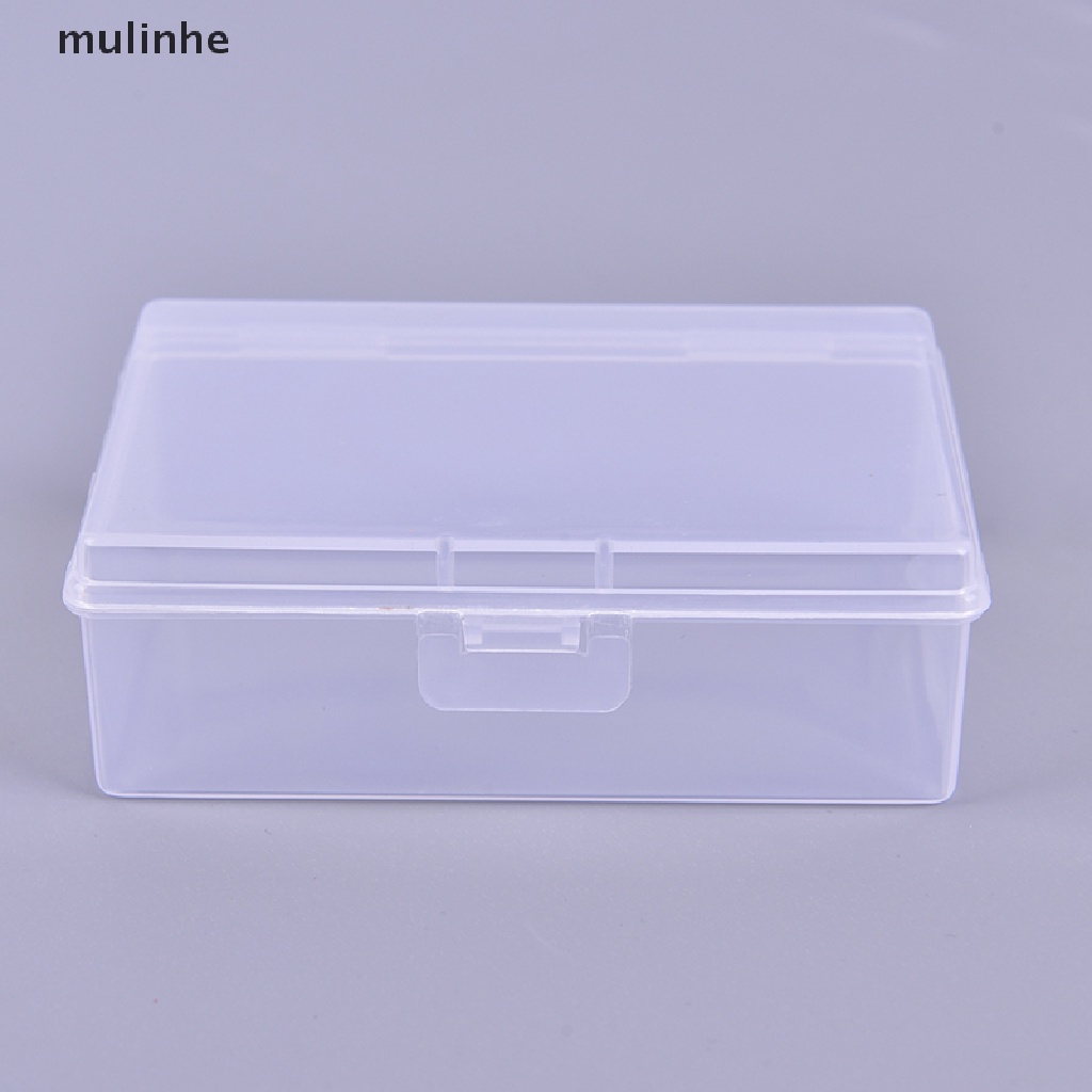 Set 2 Hộp Nhựa Trong Suốt Đựng Bài Poker Tiện Dụng