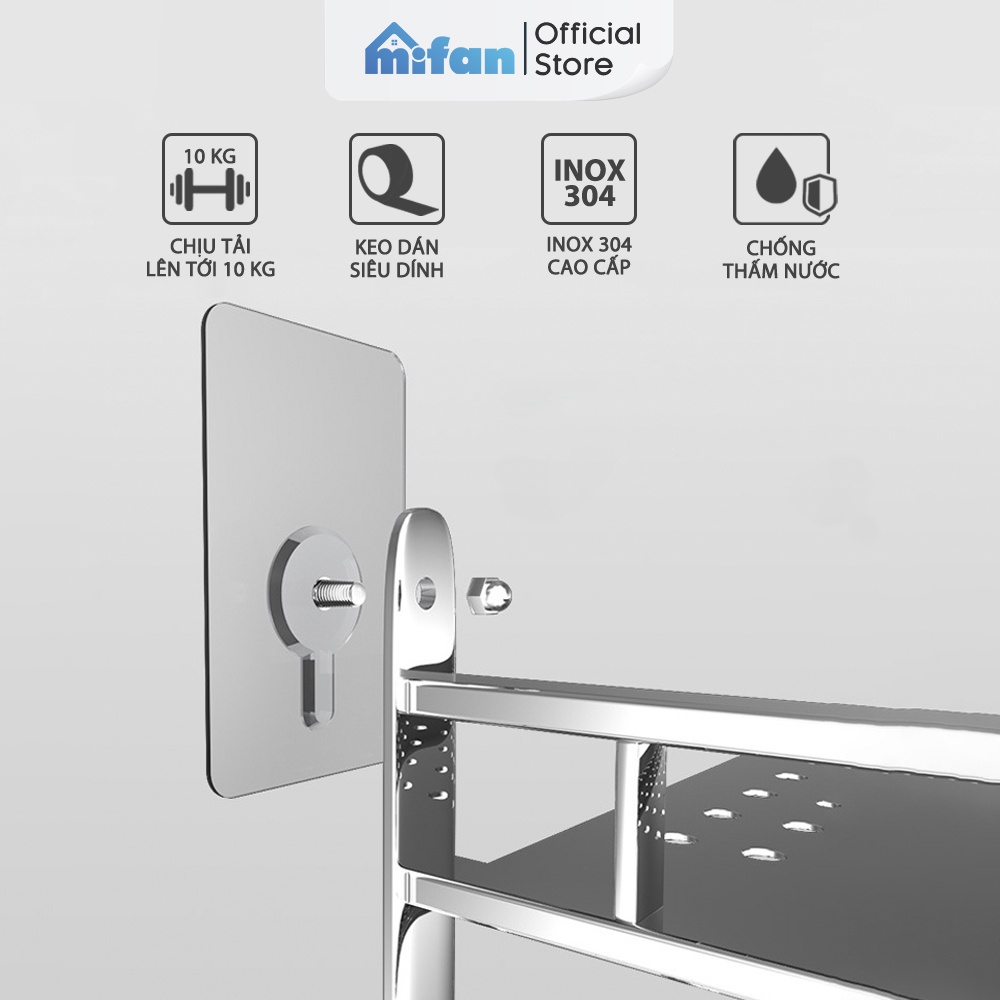 Móc đinh treo gọng kính ảnh/kệ để đồ dán tường không để lại dấu vết