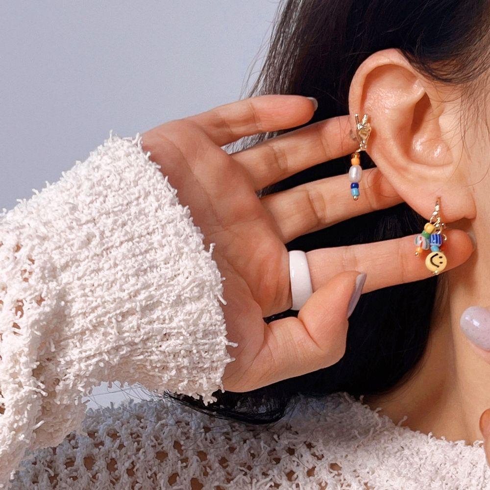 Bông Tai Hình Mặt Cười Thời Trang Dành Cho Nữ VANES1