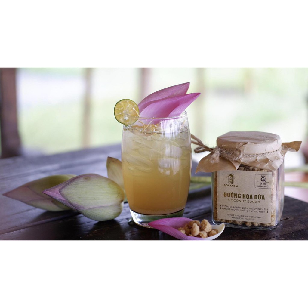 [Mã GROSALE2703 giảm 8% đơn 250K] Đường Dừa cô đặt từ mật hoa dừa - Coconut Sugar 135gram | BigBuy360 - bigbuy360.vn