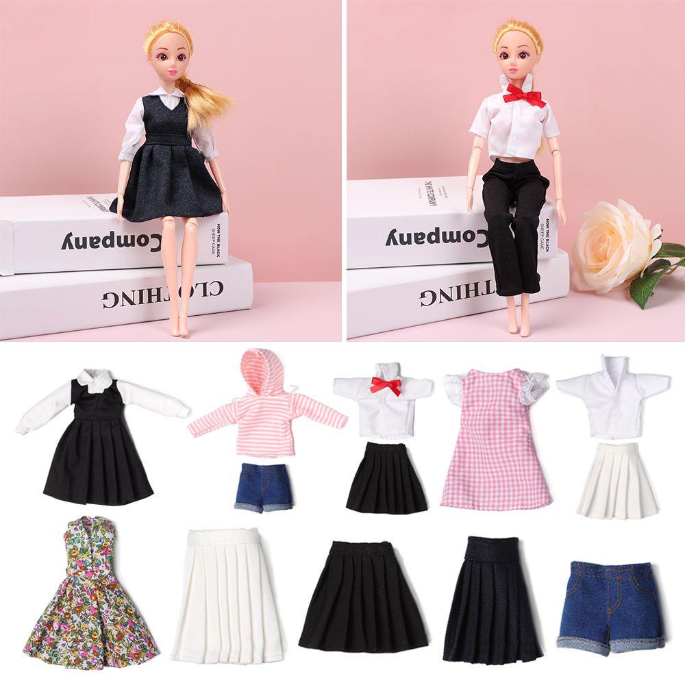 Set Áo Thun Và Chân Váy Mini Nhiều Kiểu Dáng Thời Trang Cho Bé Gái