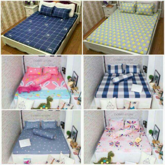 Combo 1 ga chun 2 vỏ gối chỉ 120k