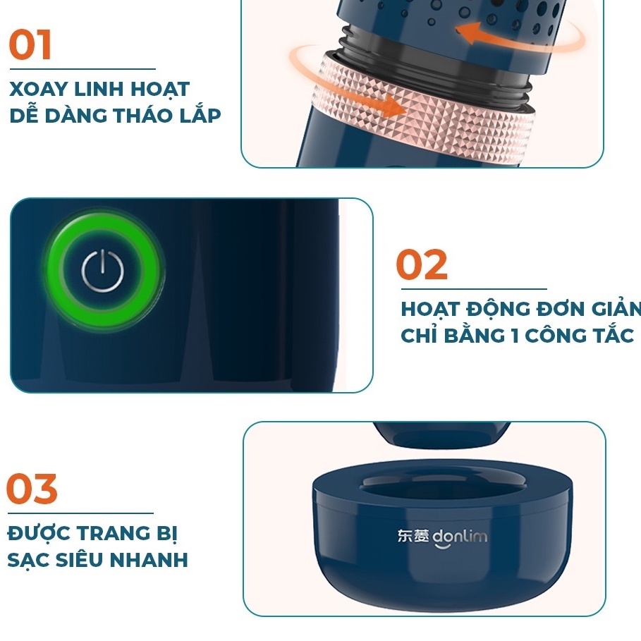 Máy Khử Trùng Donlin - Tiệt Trùng Hoa Quả - Làm Sạch Tự Động Bằng Điện Phân Nước - Máy Diệt Vi Khuẩn Thuốc Trừ Sâu