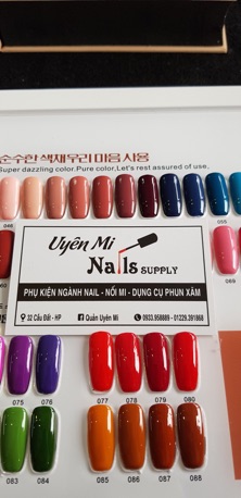 Sơn gel Hàn Quốc AOQI