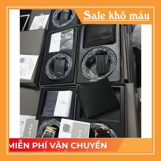 [FREESHIP] Ví Nam,Thắt Lưng Nam,Set Đôi Thắt Lưng Kèm Ví Fullbox