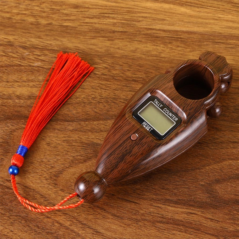 Máy Đếm Hạt Kỹ Thuật Số Đeo Ngón Tay Di Động Tiện Dụng