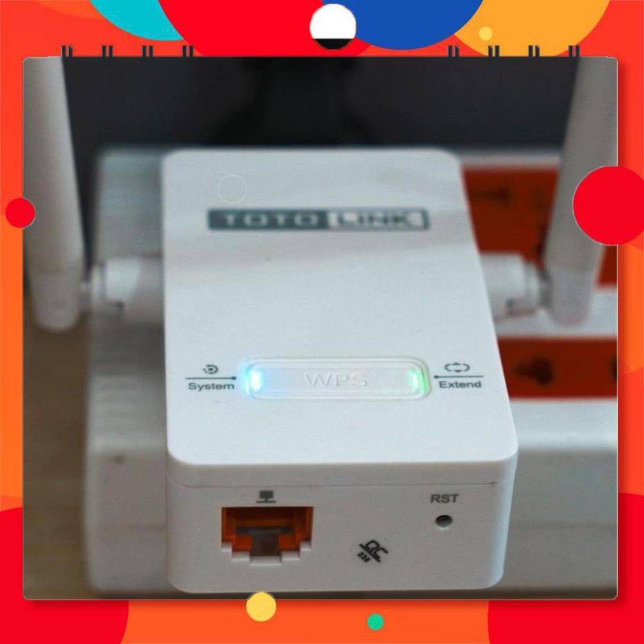 (giá khai trương) Bộ Kích Sóng Wifi Repeater 300Mbps Totolink EX200 - Hàng Chính Hãng