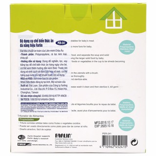Dụng cụ chế biến thức ăn đa năng Farlin PER.241