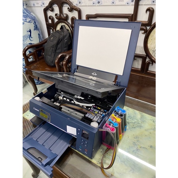 Canon TS 6370 - nhận đi hệ thống mực ngoài