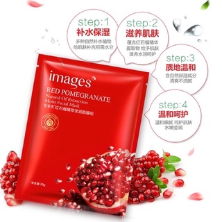 Mặt Nạ Dưỡng Da Lựu Đỏ IMAGES