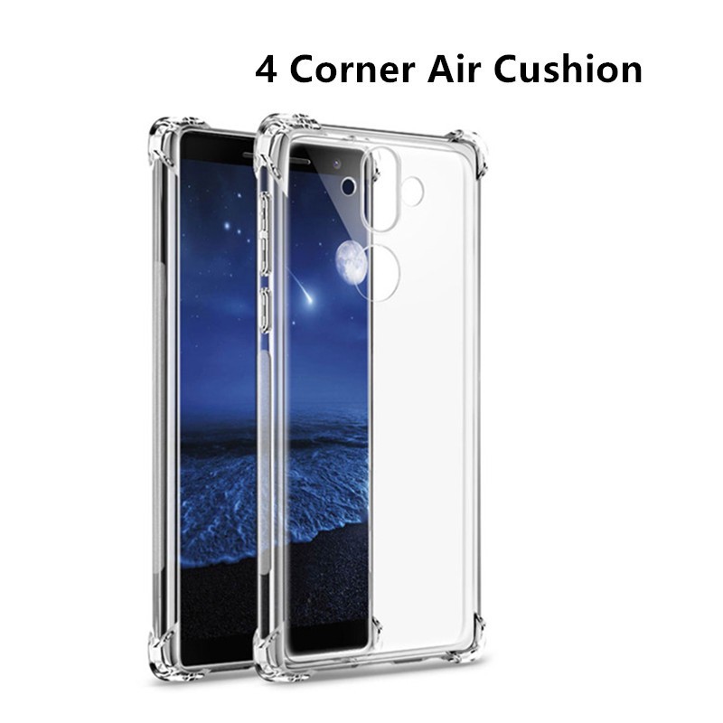 Ốp Lưng Trong Suốt Chống Sốc Cho Nokia 7.1 8.1 6.1 3.1 5.1 2.1 Plus