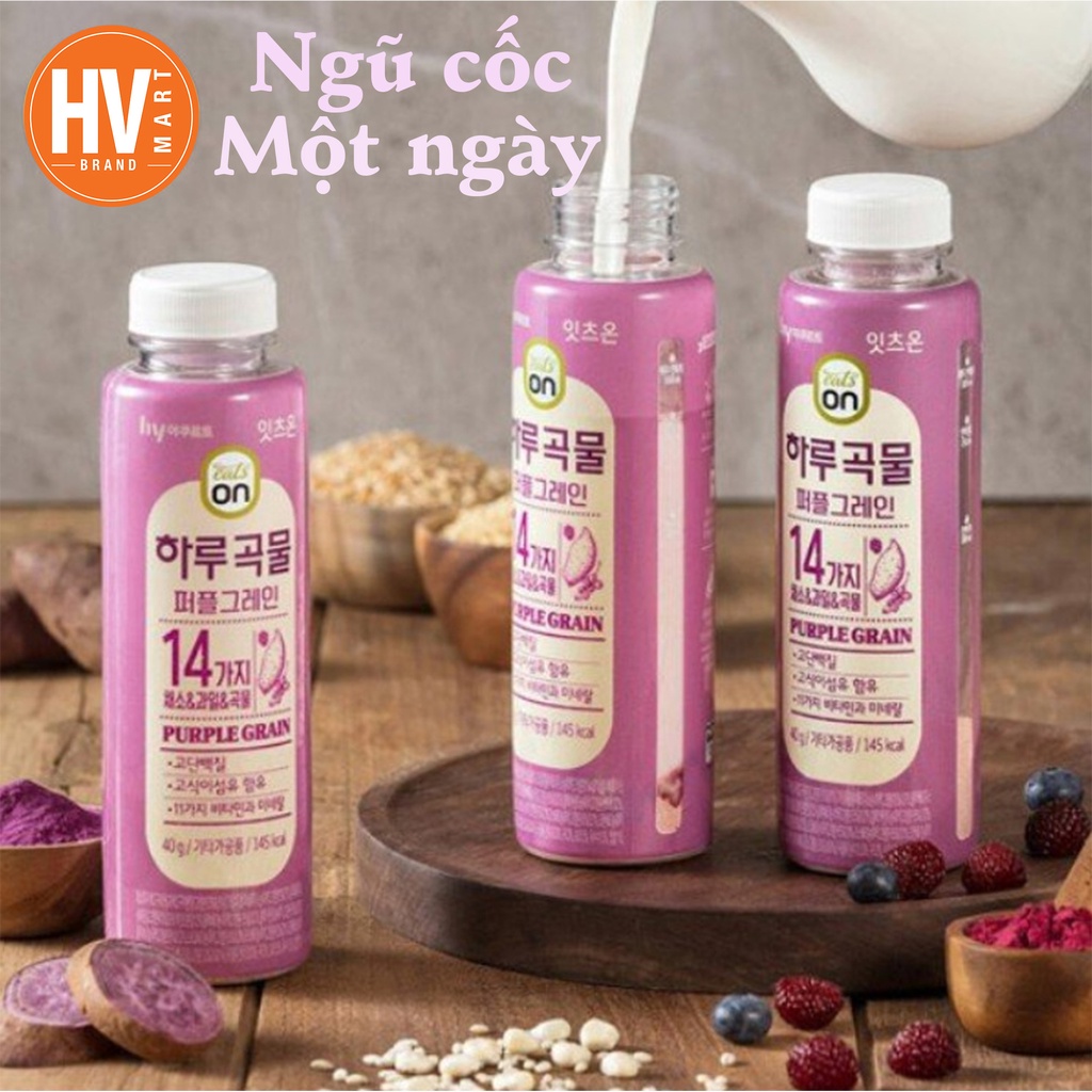 [Hàng Hot] Ngũ Cốc Một Ngày Của Hàn Quốc EatOn Chai 40g