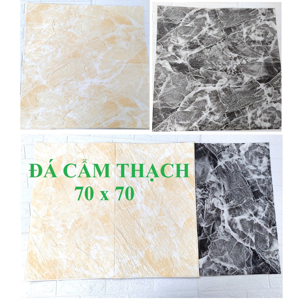 Xốp Dán Tường Giả Đá Cẩm Thạch Kích Thước 70*70 dày 5mm | BigBuy360 - bigbuy360.vn