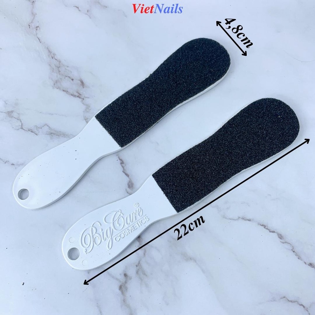 Cây Chà Gót Tẩy Tế Bào Cán Nhựa Dài 22cm - Cây Chà Gót Cán Nhựa Tặng Kèm Miếng Nhám Thay Thế