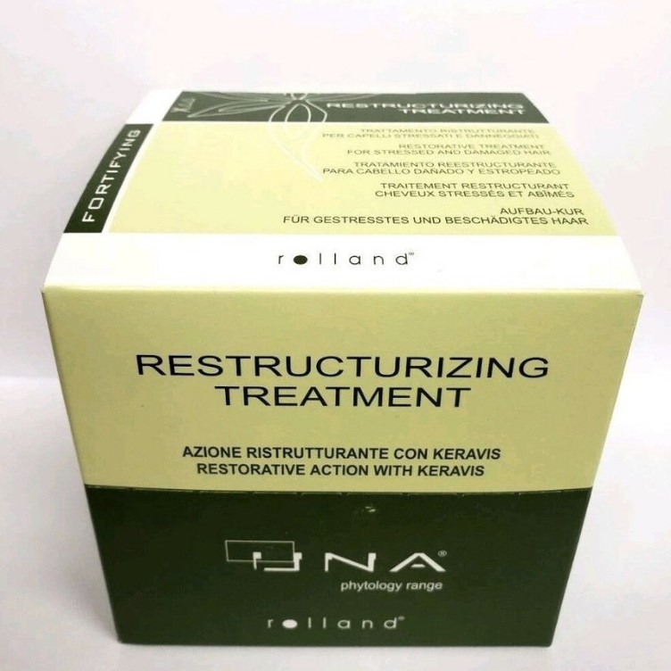 Tinh chất phục hồi tái tạo cấu trúc tóc Restructurizing Treatment UNA ROLLAND 12x10ml