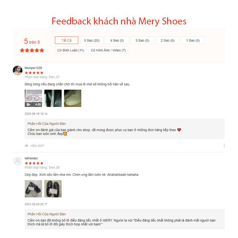 Giày Nữ / Dép Sandal Da Hở Mũi Đế Dẻo Mery Shoes Phong Cách Hàn Quốc - MPS251