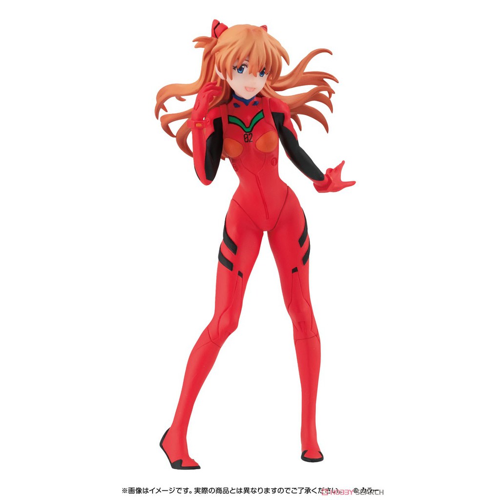 Mô Hình Gasha Portraits New Evangelion The Movie 2 Bandai Đồ Chơi Lắp Ráp Anime Nhật