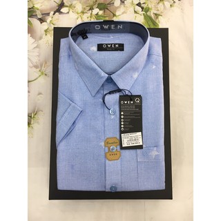 ÁO SƠ MI NAM NGẮN TAY OWEN 2020 - FREE SHIP - ÁO SƠ MI CHẤT BAMBOO CAO CẤP AS90545