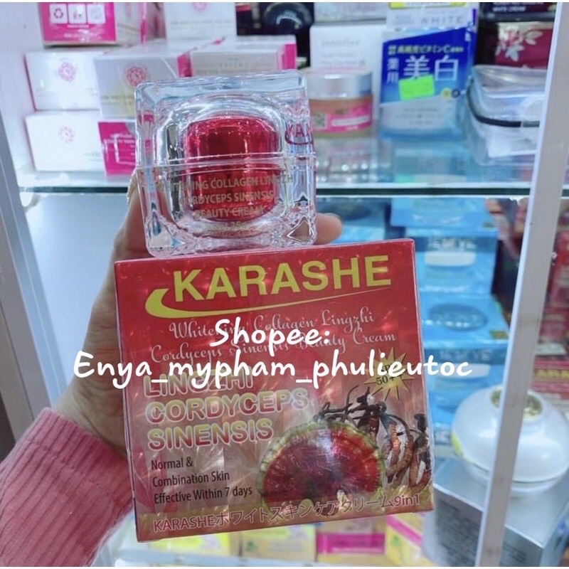 Kem Karashe Linh Chi Đông Trùng Chính Hãng