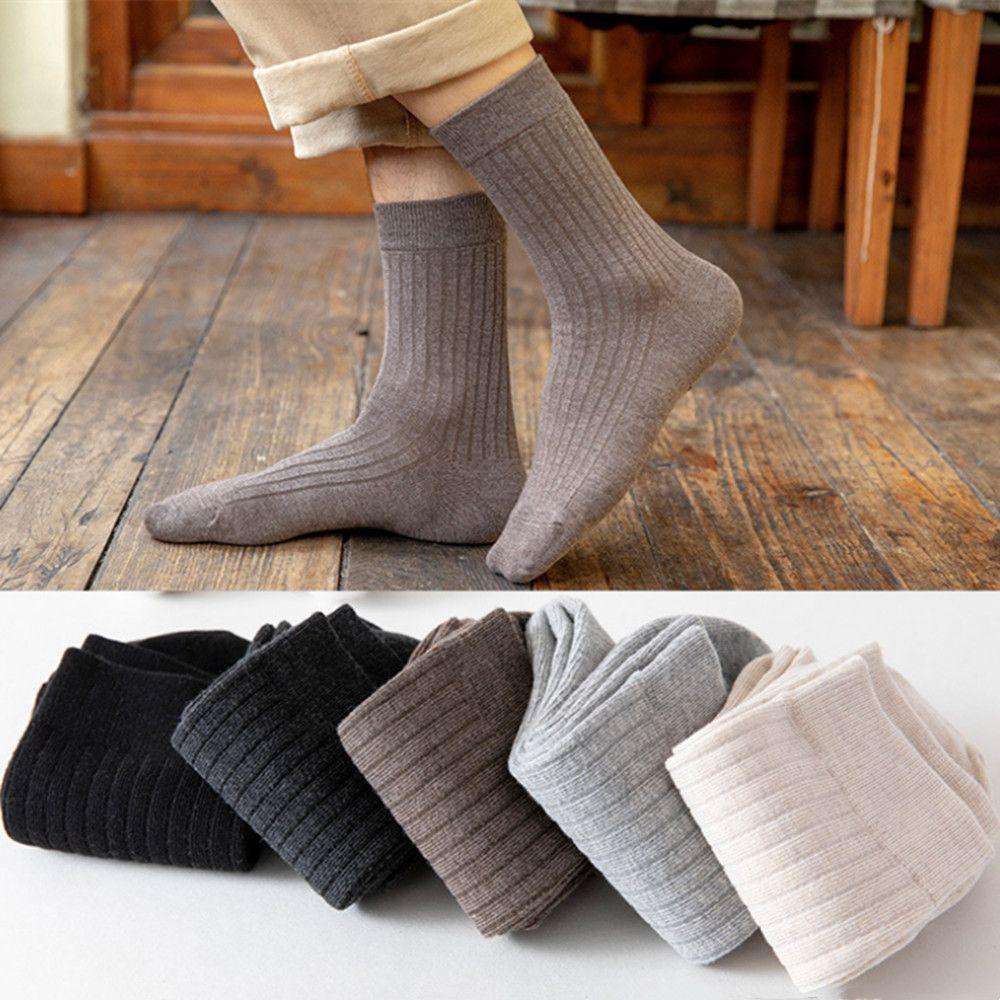 BSUNS Vớ Cotton Mềm Mại Thoải Mái Thời Trang Xuân Thu Cho Nam Và Nữ