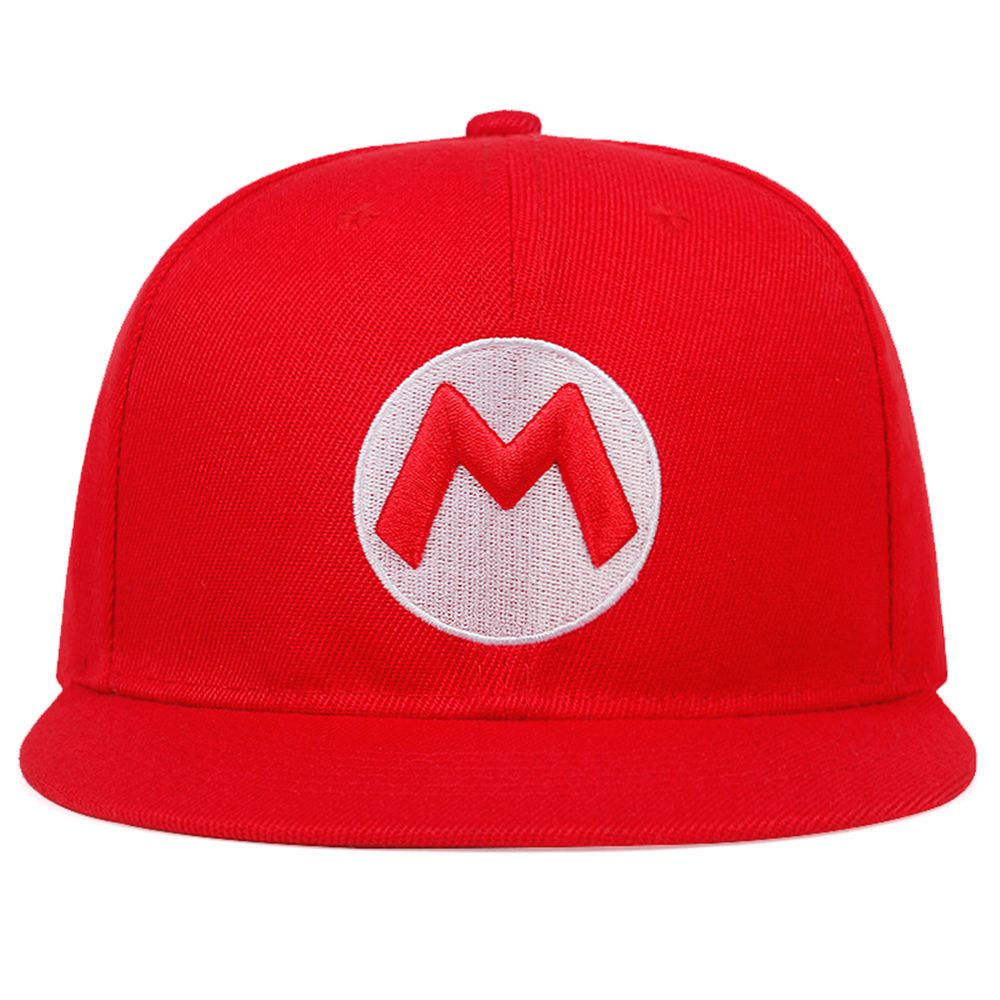 Borage Nón Lưỡi Trai Họa Tiết Hoạt Hình Super Mario Dễ Thương
