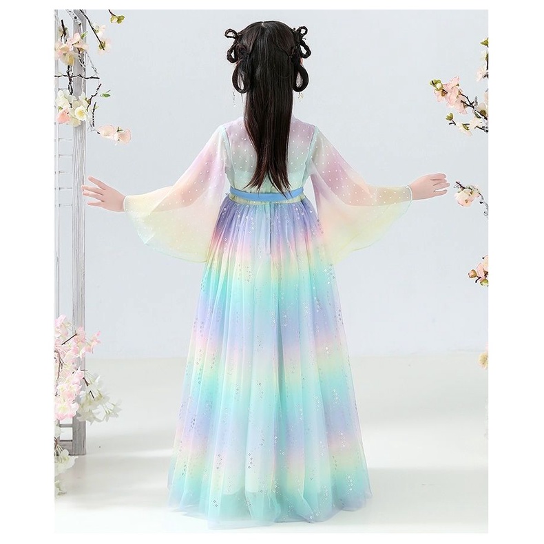 2023 Mới Bộ Đồ Ngắn Tay Thoải Mái Phong Cách Tang Cho Bé