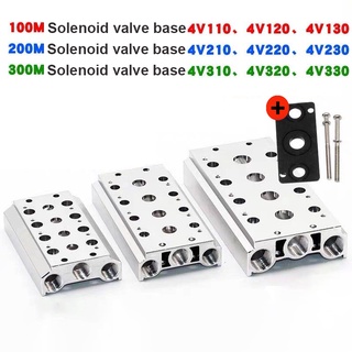 Đế lắp van điện từ 4v410-06, 4v210-08, 4v310-10