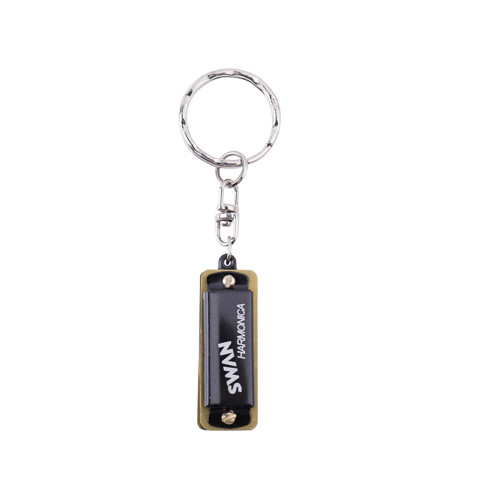 Móc Khóa Kèn Harmonica 4 Lỗ 8 Tông Đồ Chơi Cho Bé