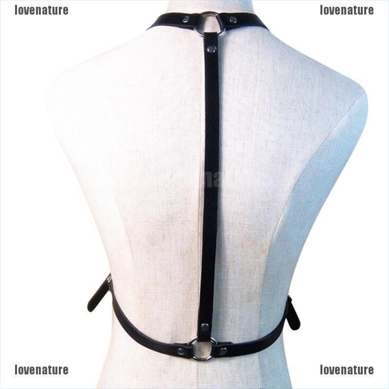 💥💥Đai đeo ngực bằng da tùy chỉnh phong cách Punk quyến rũ thời trang cho nam và nữ
