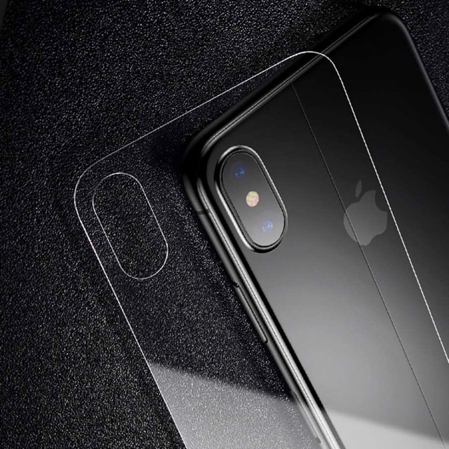 Kính cường lực iPhone X mặt sau