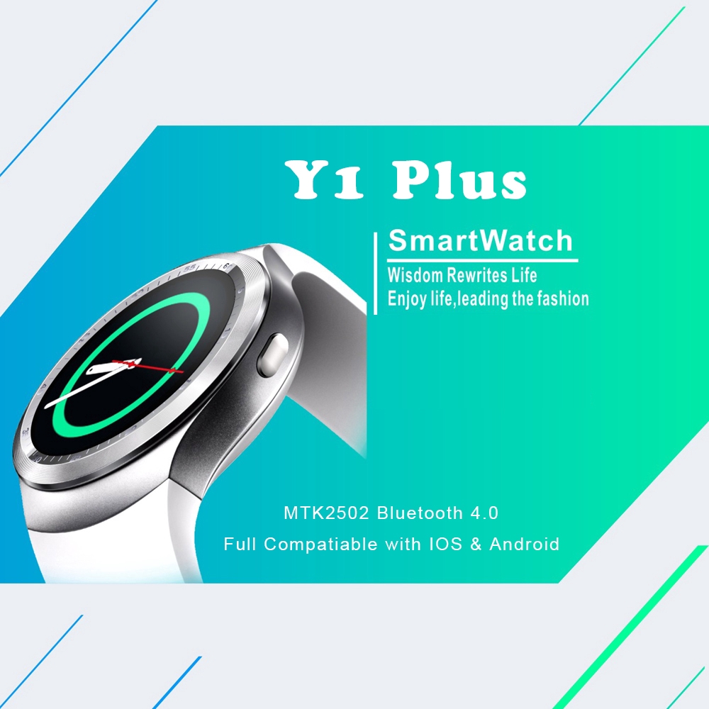 Vòng tay thông minh Y1 kết nối Bluetooth hỗ trợ nghe gọi theo dõi nhịp tim chất lượng cao tiện dụng