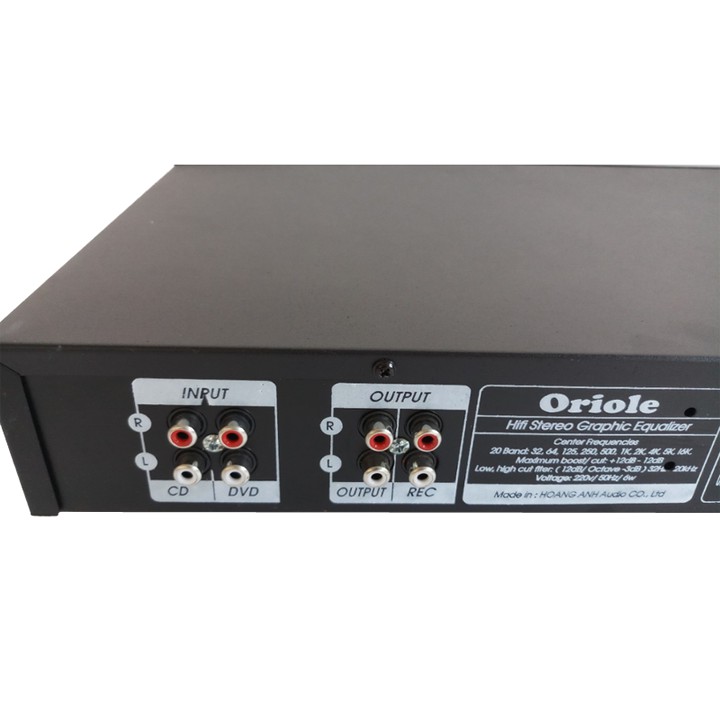 equalizer oriole 9000 EQ | lọc âm karaoke | lọc xì