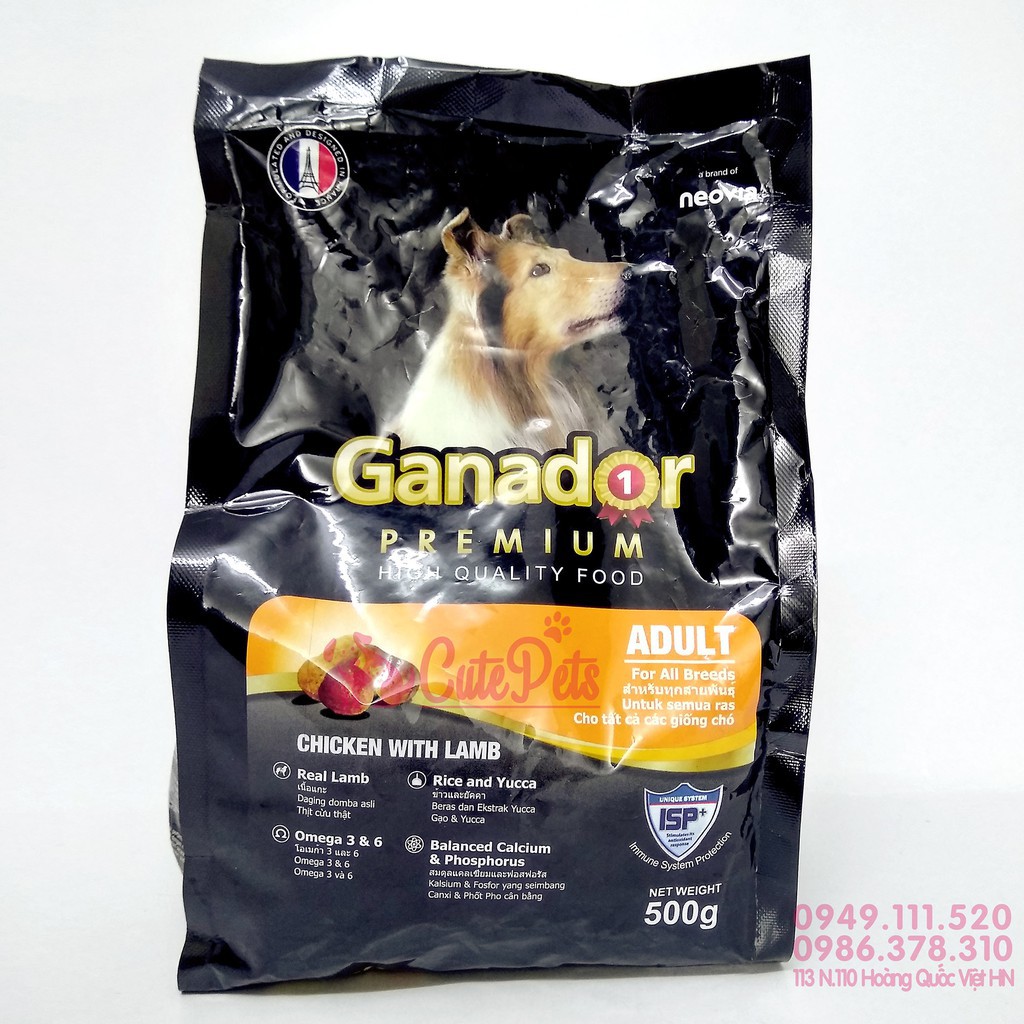 Ganador Adult 400g Thức ăn cho chó lớn - Petshop Hà Nội