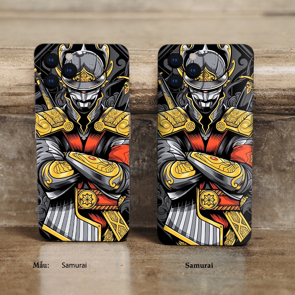 Skin dán điện thoại hình Samurai Cho Iphone, Samsung, Oppo và các dòng Android