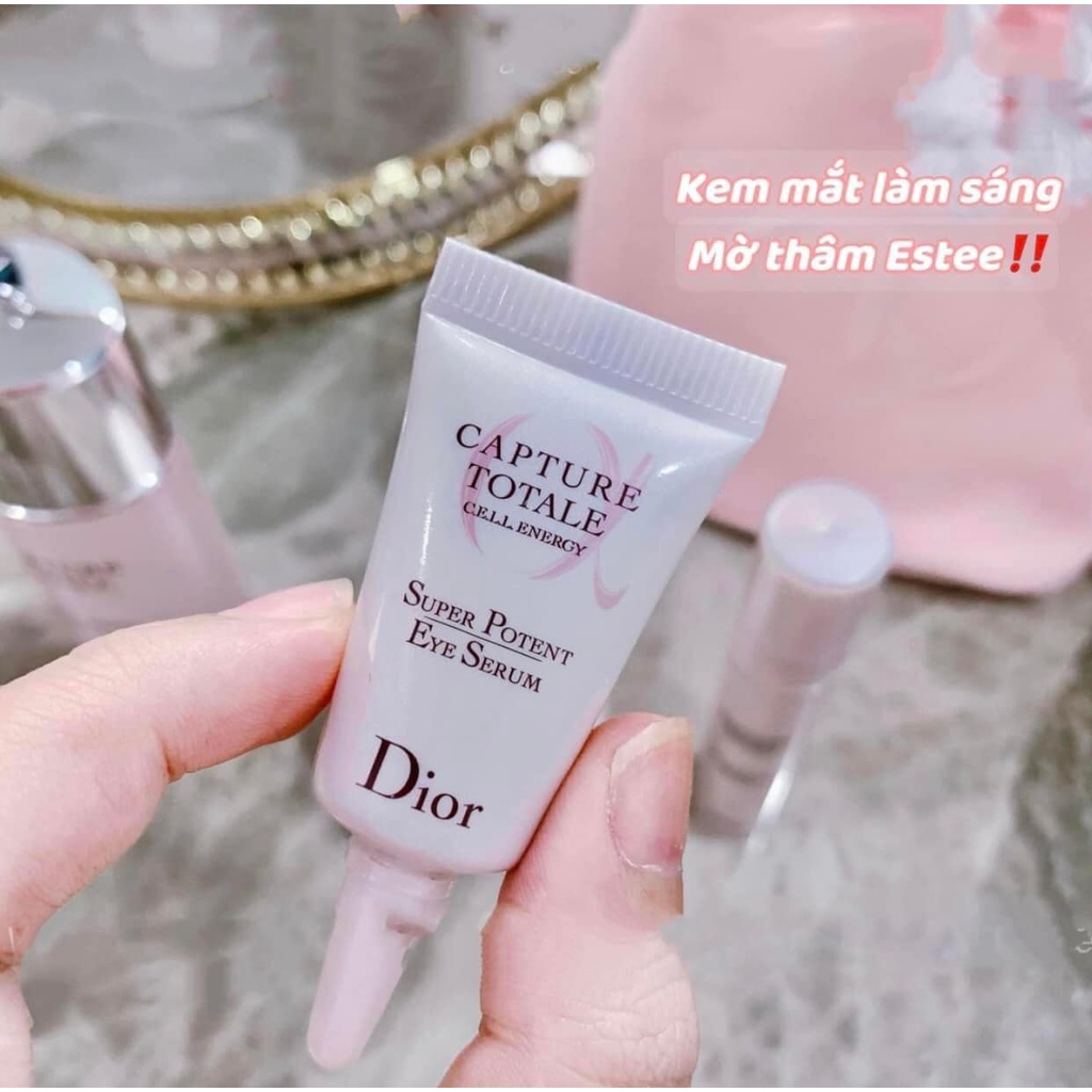 Tinh Chất Dưỡng Mắt Dior Capture Totale Super Potent Eye Serum Mini 5ml Code 1F02/1A01/1F01