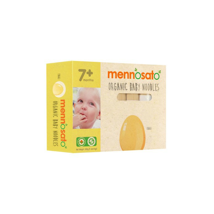 Mì ăn dặm cho bé vị Rau Củ Hữu Cơ MenNoSato Organic Baby Noodles nhập khẩu Malaysia-OL