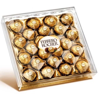Chocolate Ferrero Rocher Hazlenut 24 viên - Ý