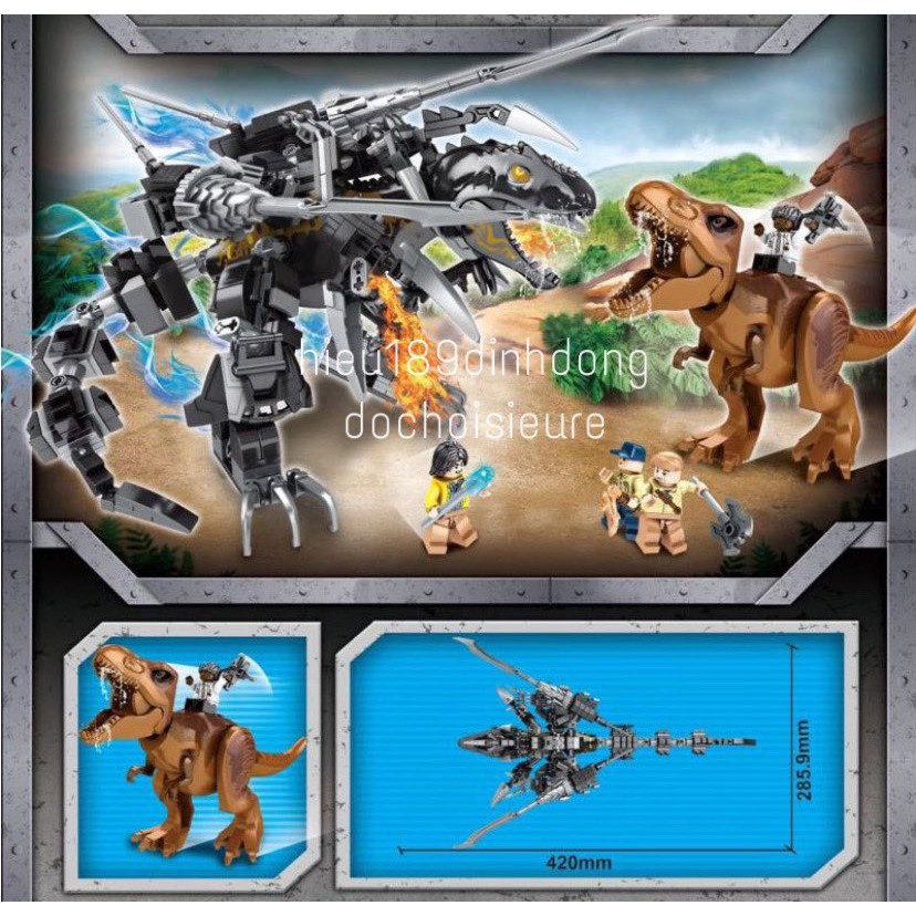 Lắp Ráp xếp hình 98012 : Khủng long