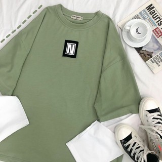 Áo Thun Tay Dài NEE Unisex ( ảnh thật cận chất )