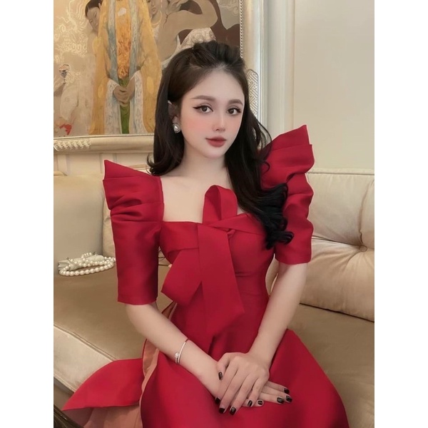 SET ÁO DÀI PHỒNG NƠ