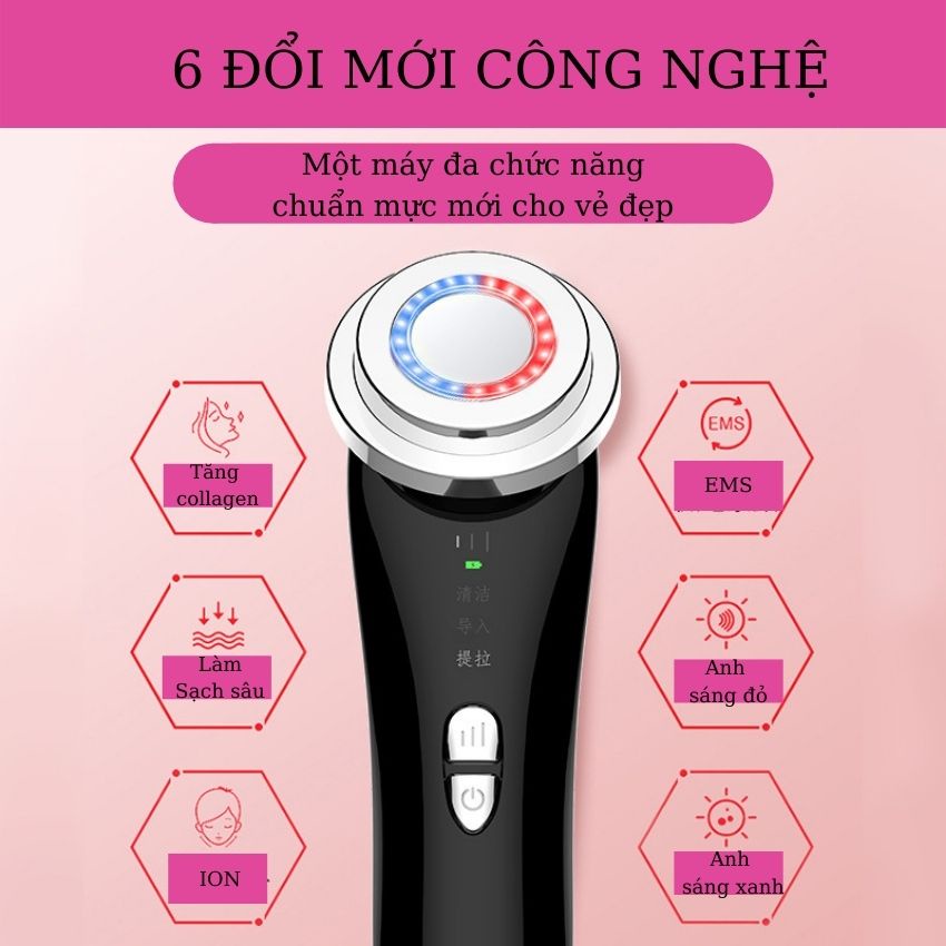 Máy Massage Nâng Cơ Mặt OR43 Thư Giãn Làn Da, Lưu Thông Máu, Kích Hoạt Và Làm Trẻ Hóa Da - Orene247